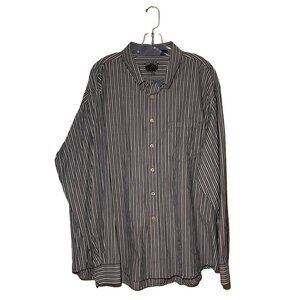 Izod Jeans Mens Striped Shirt
